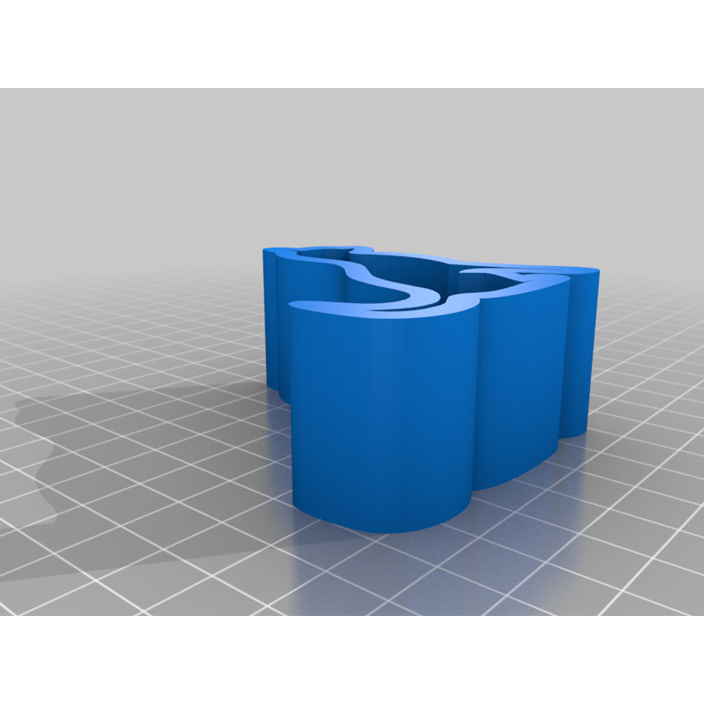 Base suporte de celular gatinho em PLA