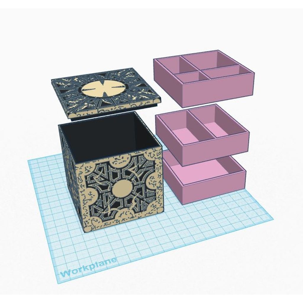 Caixa de joias Hellraiser (configuração de lamento)