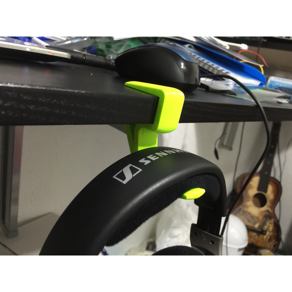 Gancho suporte para fone de ouvido mesa 19 mm (encaixe)