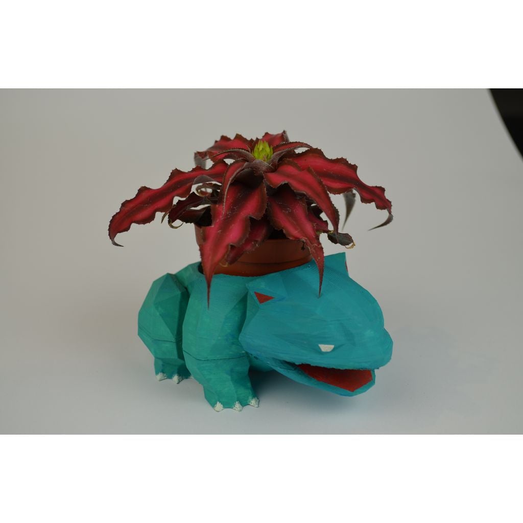 Plantador Venusaur baixo poli