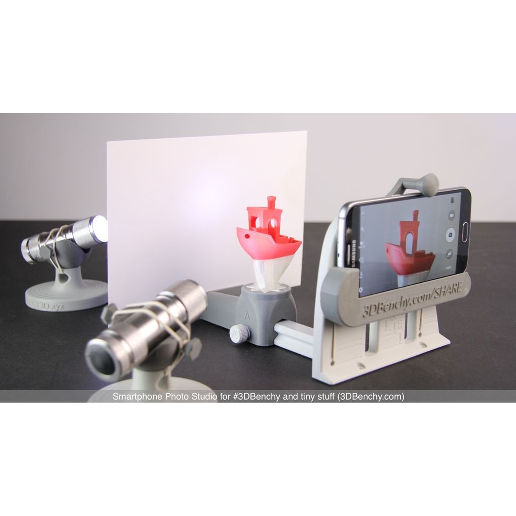 Suporte fotográfico para smartphone (peça 3D)