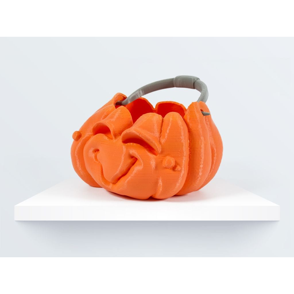 Coleção de abóboras e fantoches de Halloween
