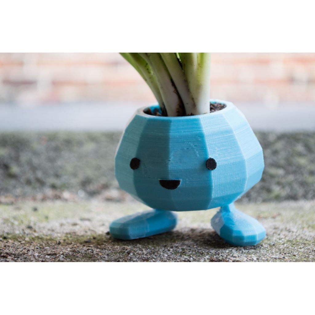 Plantador estranho com pernas juntas!