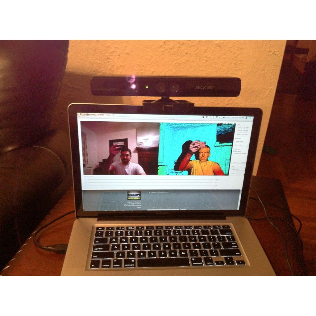 Suporte para laptop Kinect