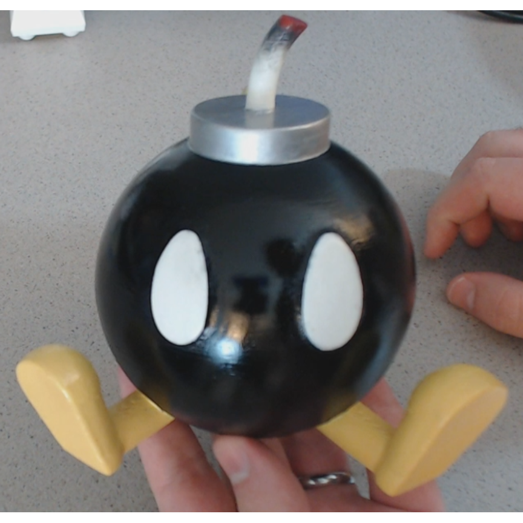 Bob-omb fácil de imprimir!