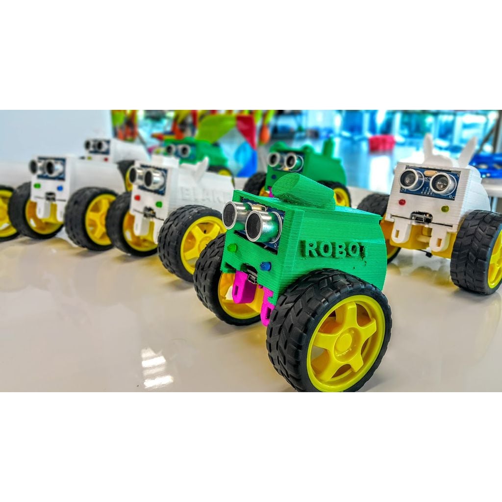 Impressão 3D do robô arduino