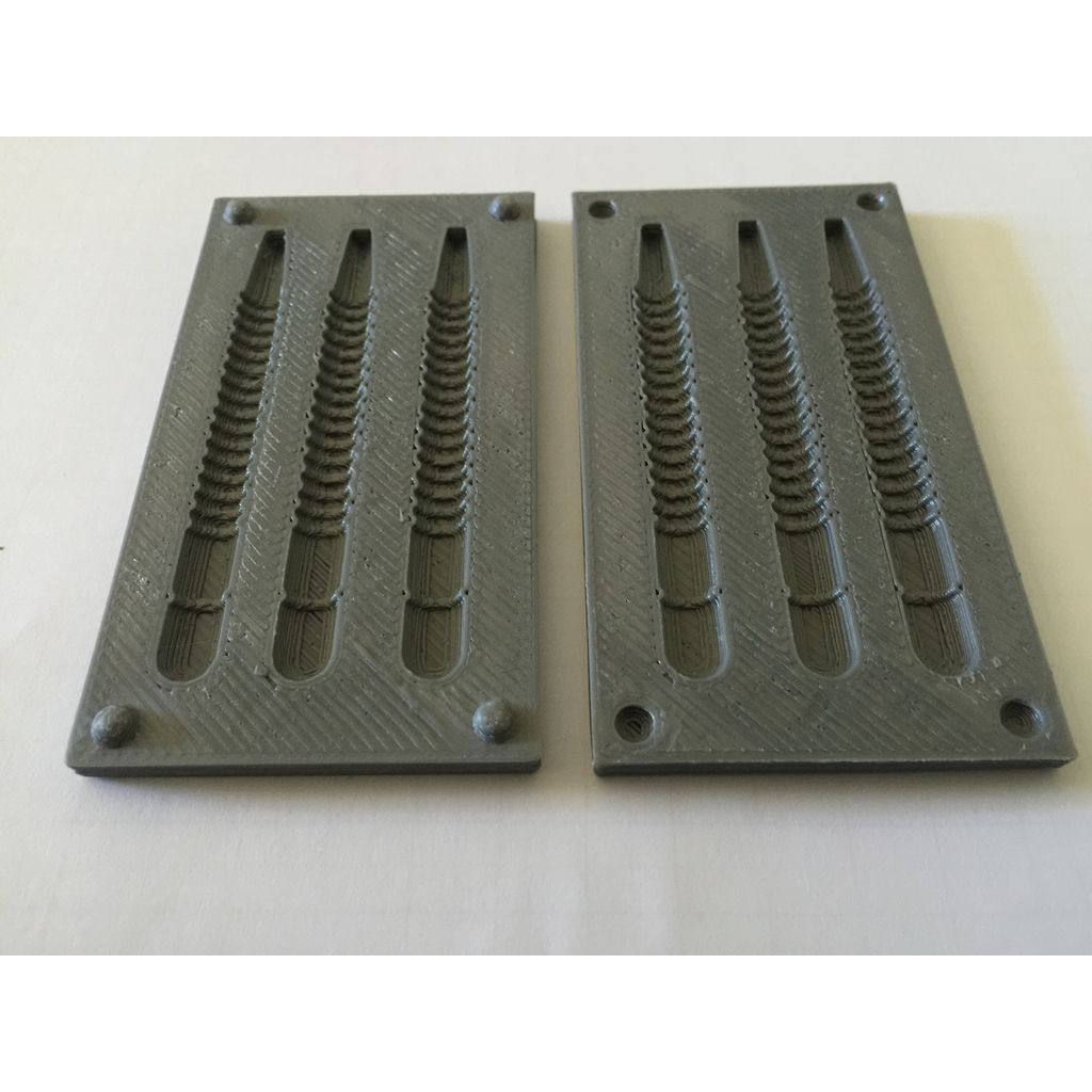 moldes para iscas de pesca - stampi di esche per pesca