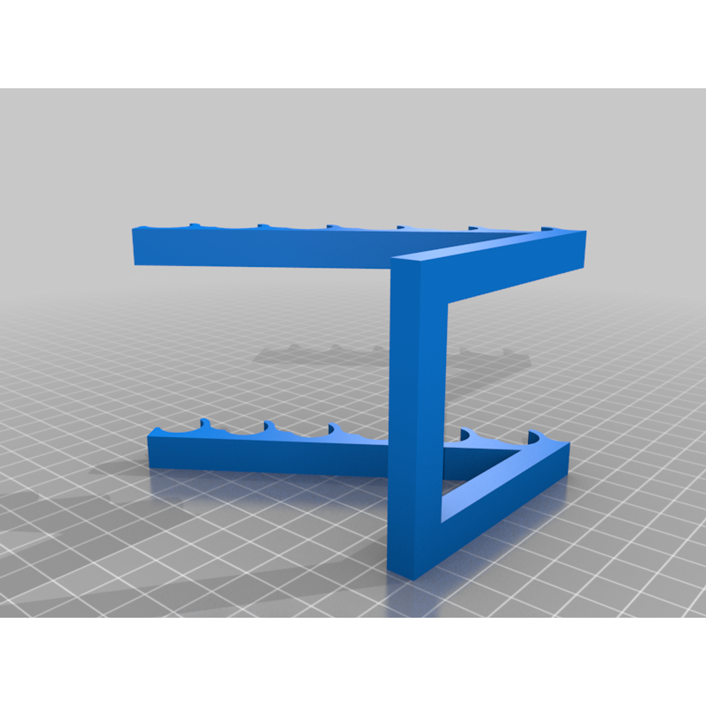 Suporte de canetas em PLA para mesa - organizador 2 níveis
