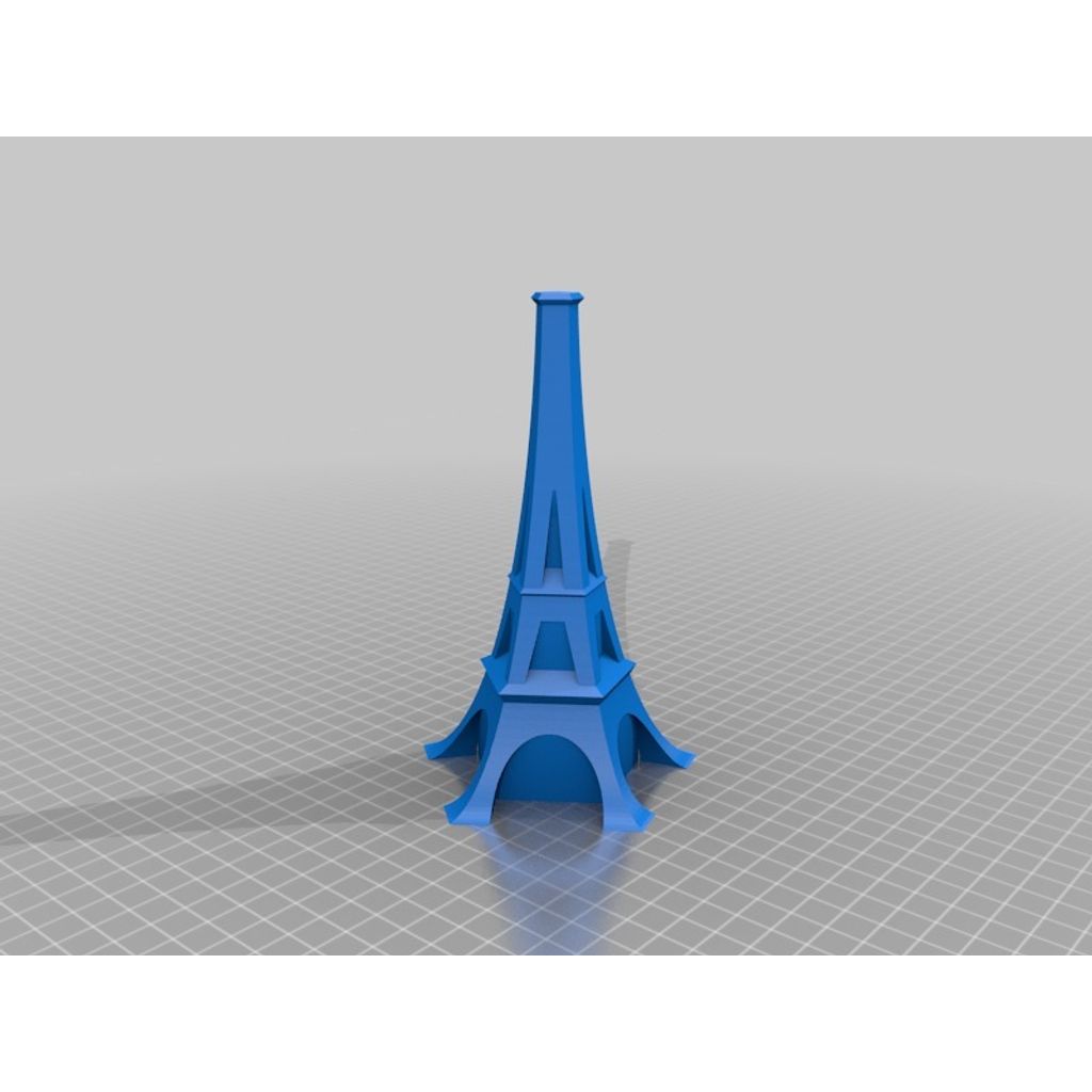 Vasos multifacetados estilo Eiffel