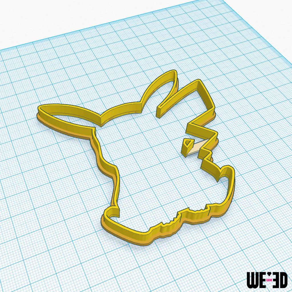 Pokémon - Cortador em forma de biscoito Pikachu