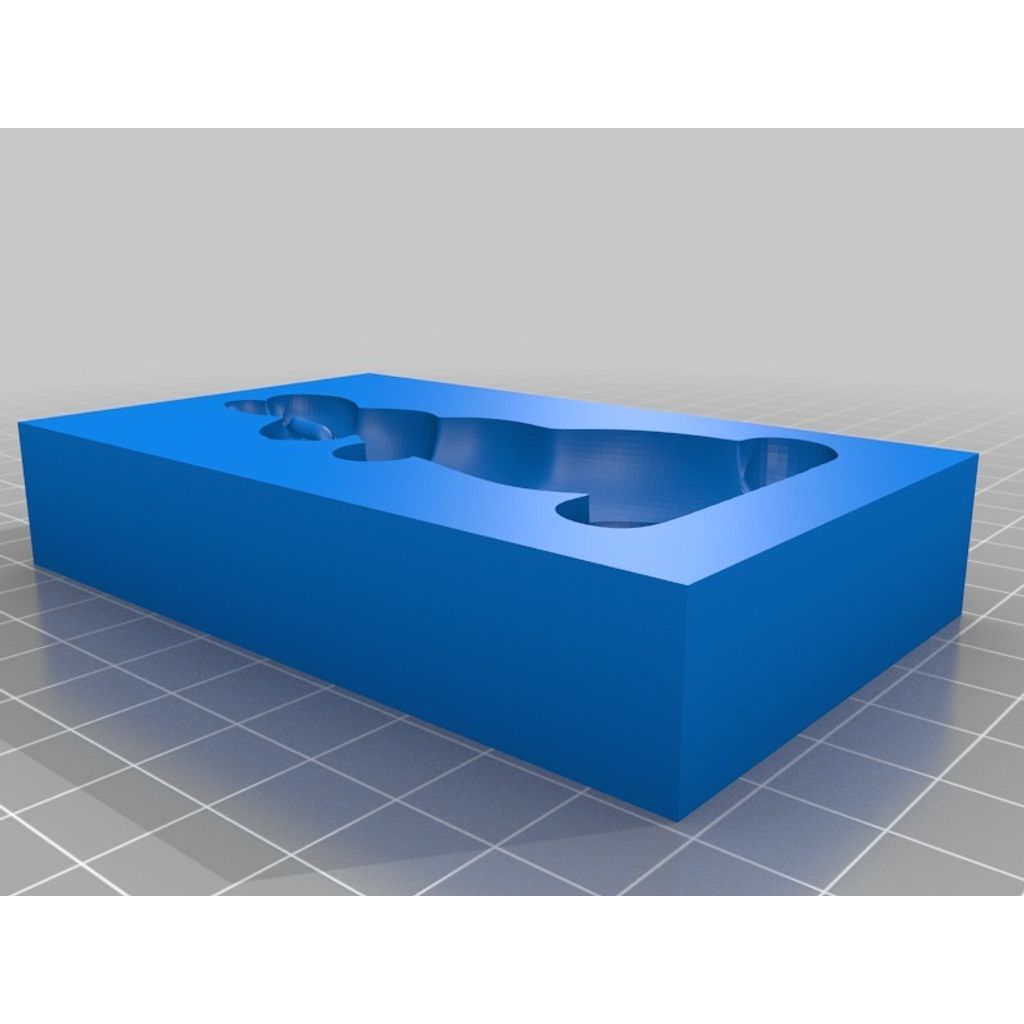 Molde de Coelho MakerBot para Chocolate
