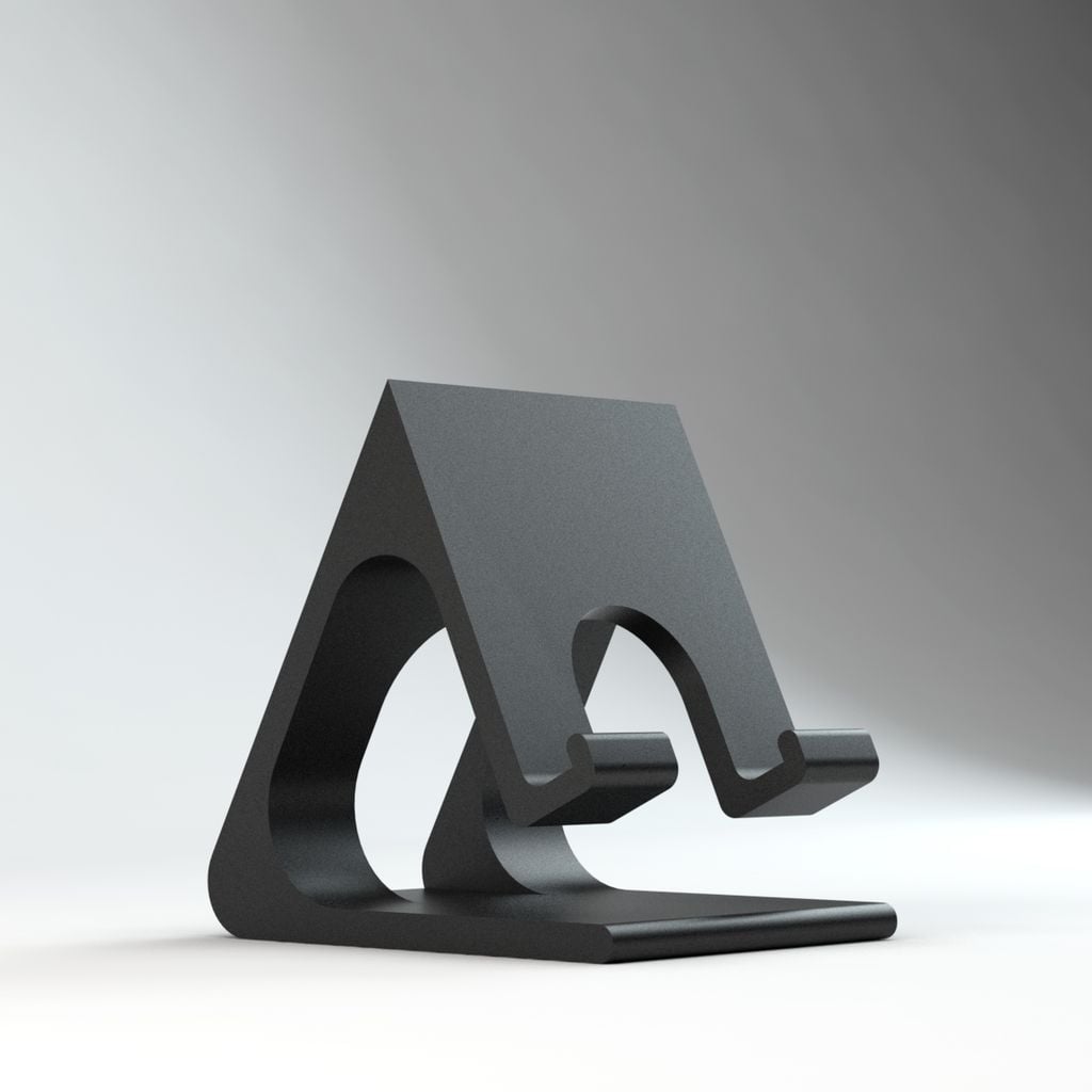 Suporte de mesa para smartphone em PLA