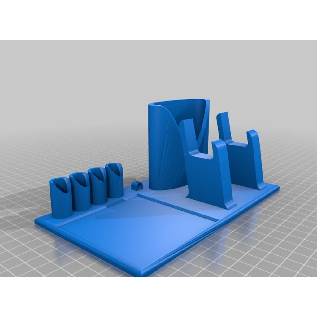Organizador de mesa | Porta-canetas | Base de telefone