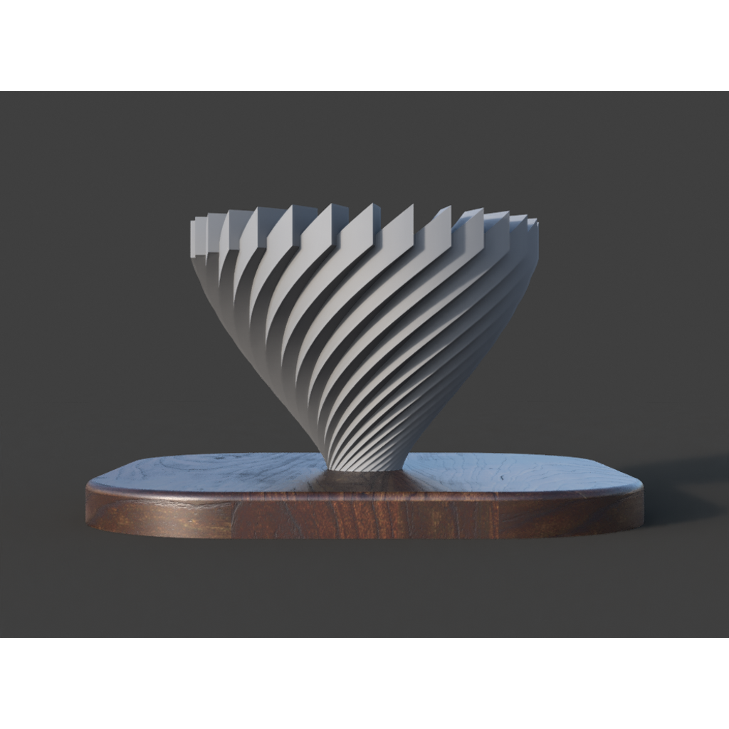 Vaso de origami