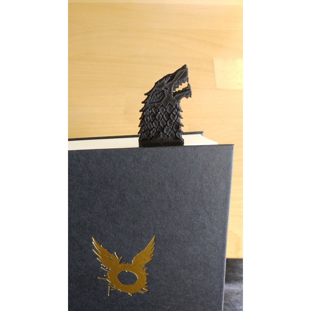 Marcador de Espada Direwolf - Game of Thrones - Casa Stark