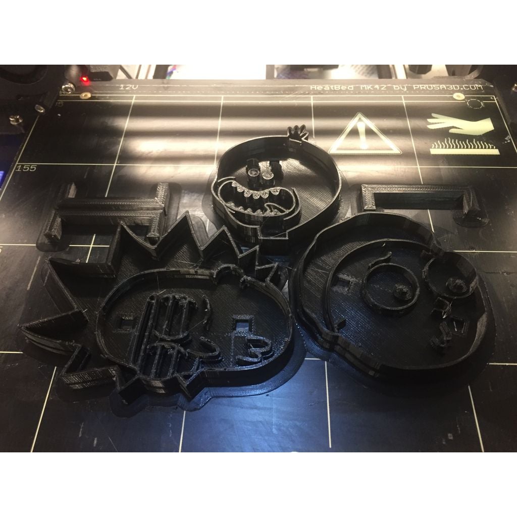 Cortadores de biscoitos Rick & Morty - Conjunto 1