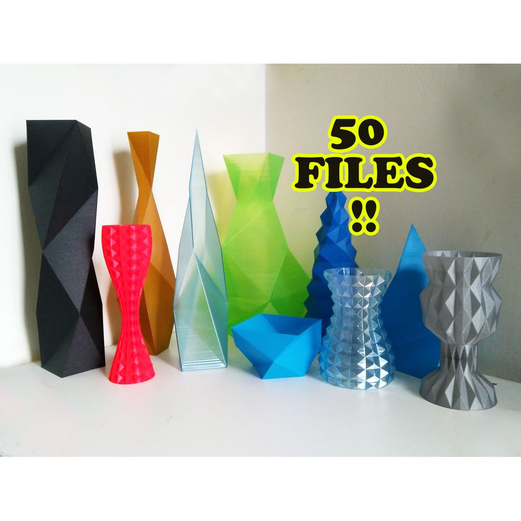 Vasemania: vasos low poly