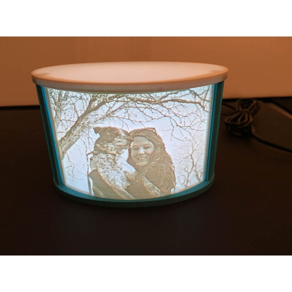 Quadro Lithophane Curvo