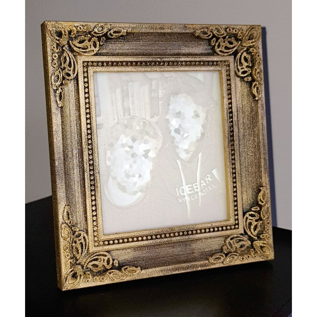 Moldura para caixa de luz Mini Lithophane