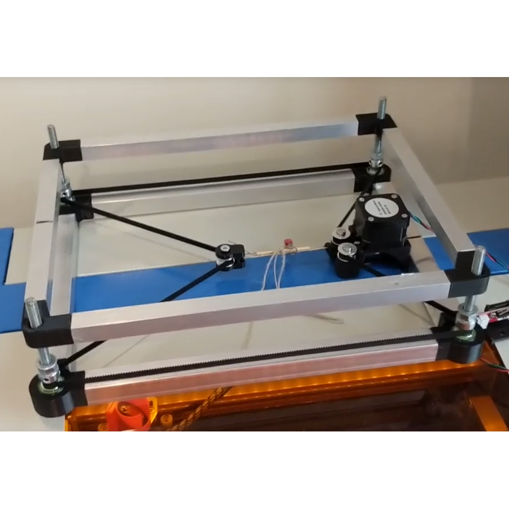 Cama Z motorizada a laser K40