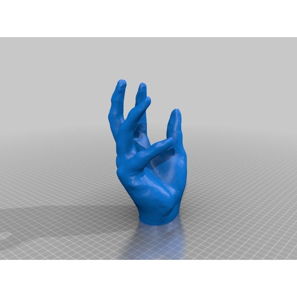 suporte de mão impressa em 3D para celular