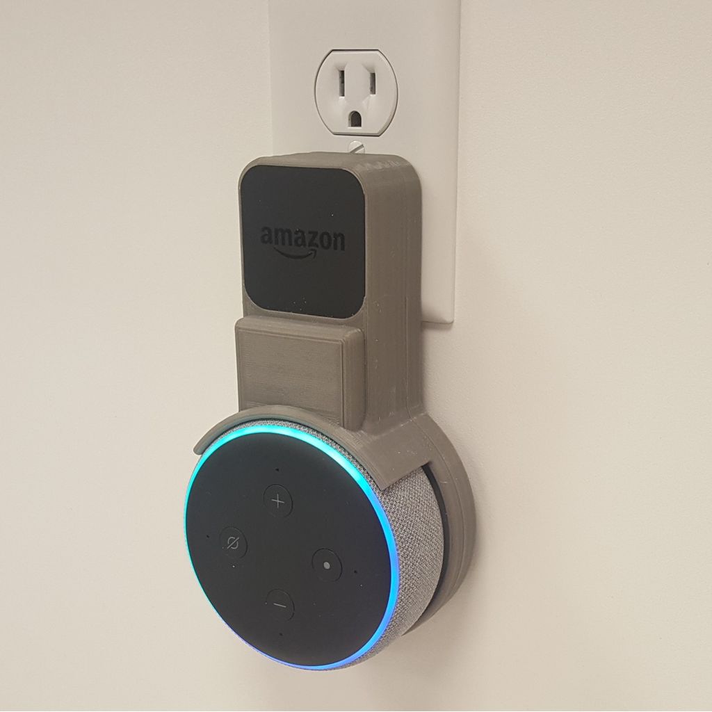 Amazon Echo Dot 3, montagem em soquete