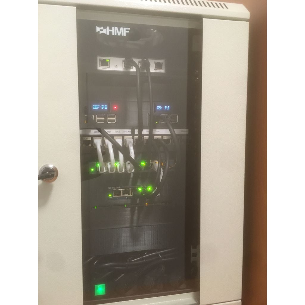 Projeto de rack de 10 polegadas