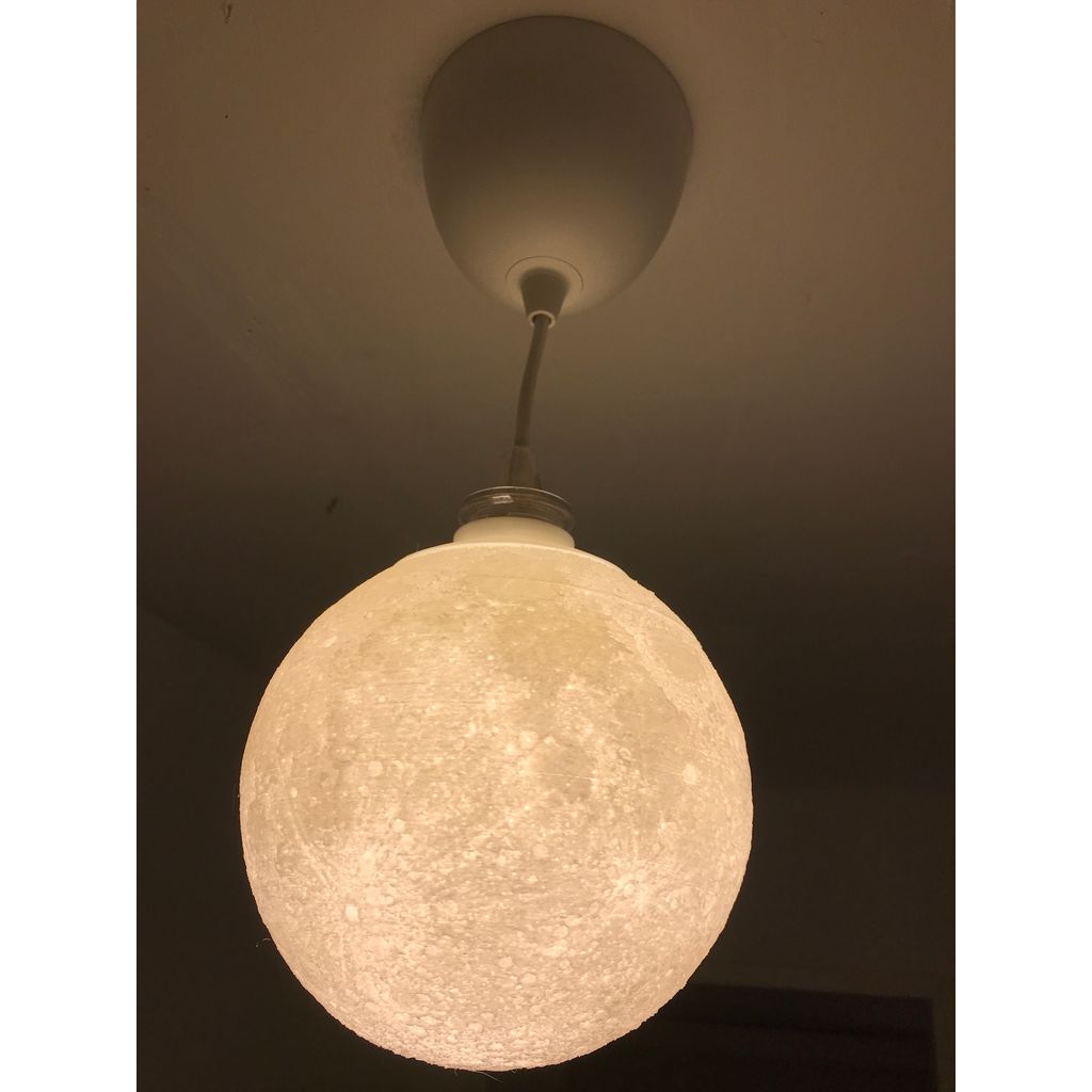 Lâmpada Lua e Júpiter com Ikea Sekond