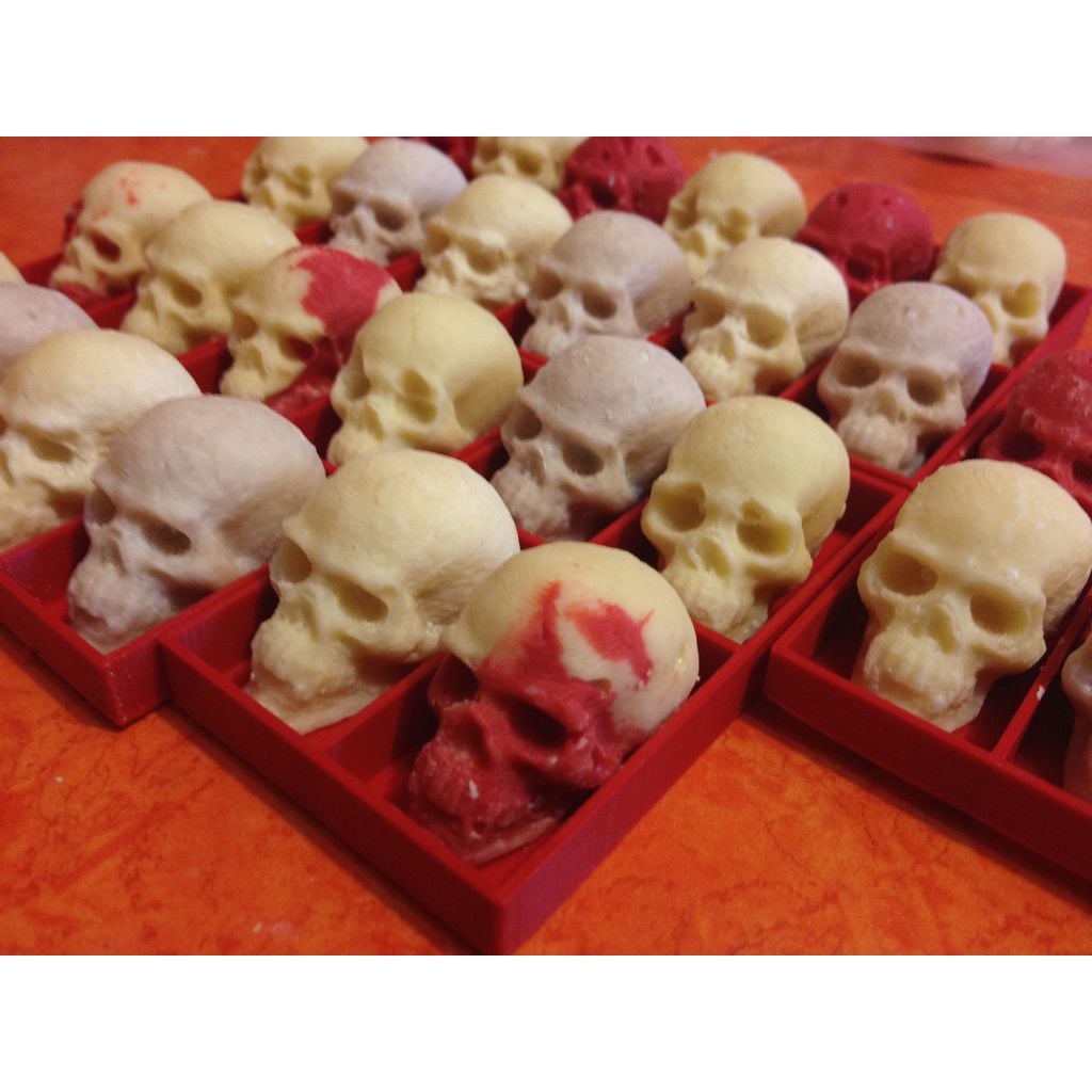 Chocolate Skull Mold Maker