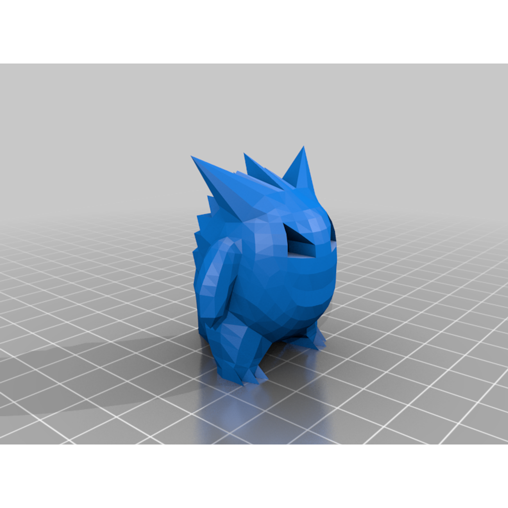 Low_Poly_Gengar