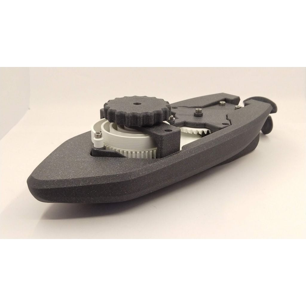corda Banheira Boat V5 - with benchmark test - Badewannen Boot zum Aufziehen - Funktionsfähig