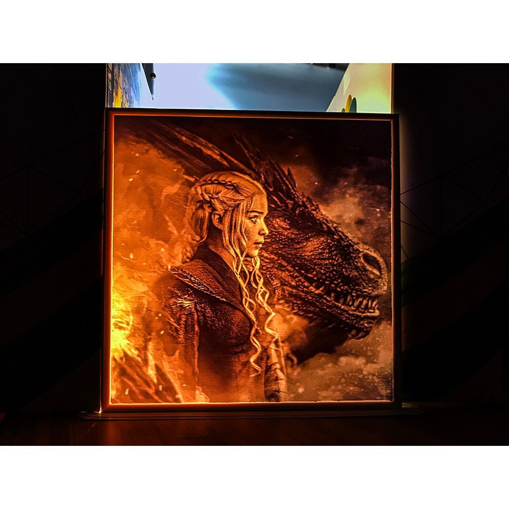 Daenerys Targaryen Litofano