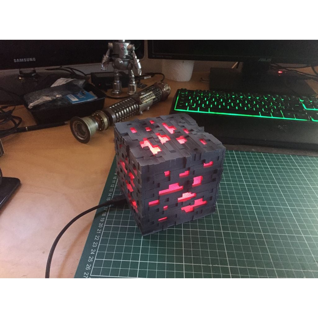 Minecraft lamp