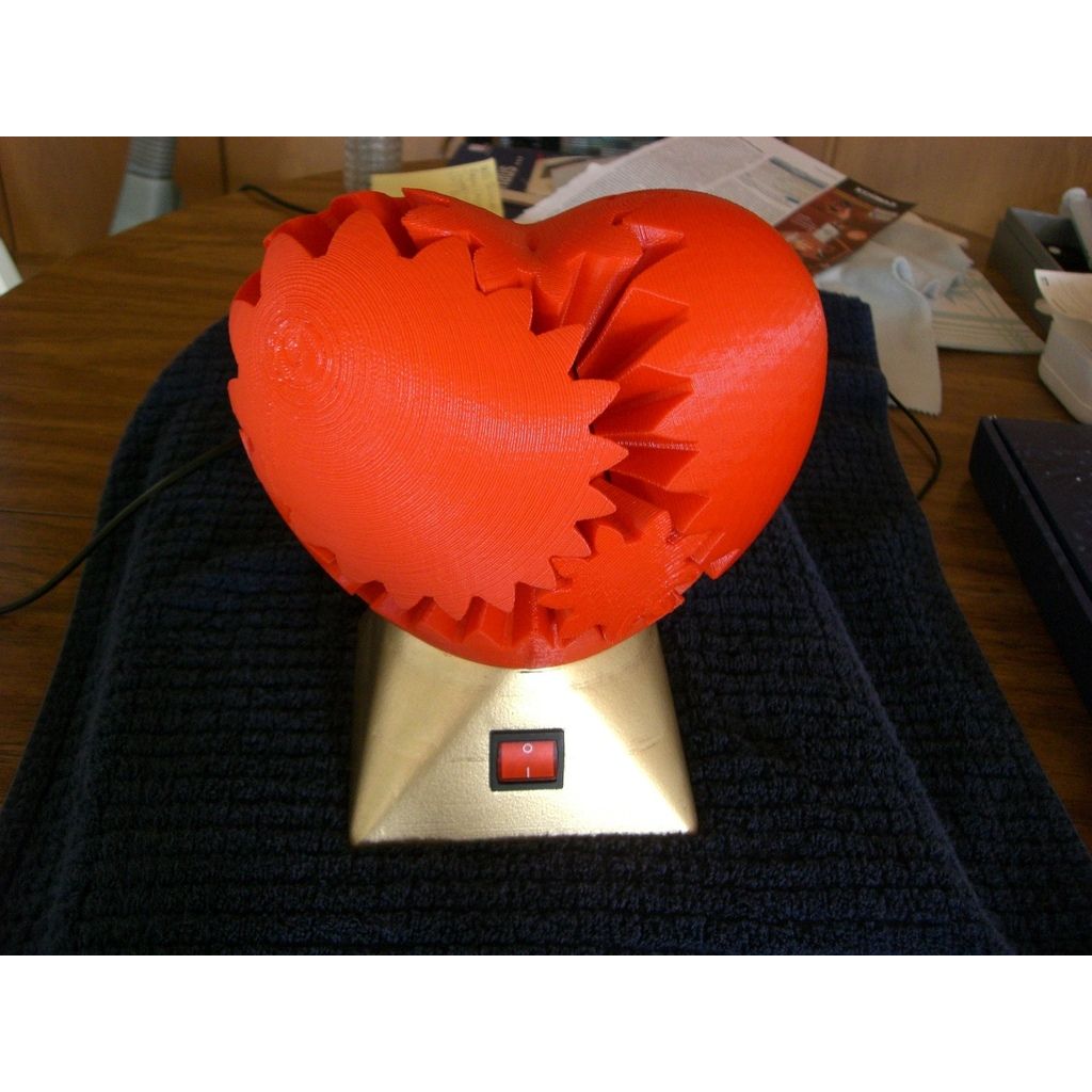Engrenagens motorizadas Big Love Heart