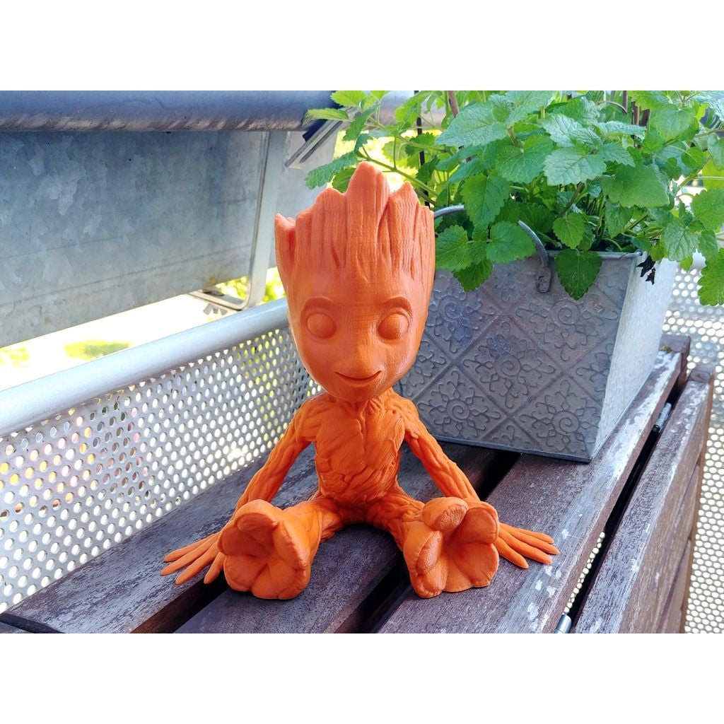 Plantador Baby Groot Sorridente