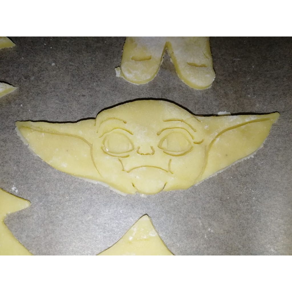 Cortador de biscoitos bebê Yoda