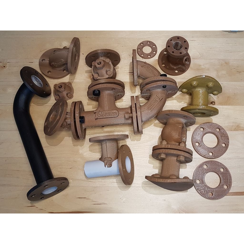 Encanamento decorativo para adereços Steampunk