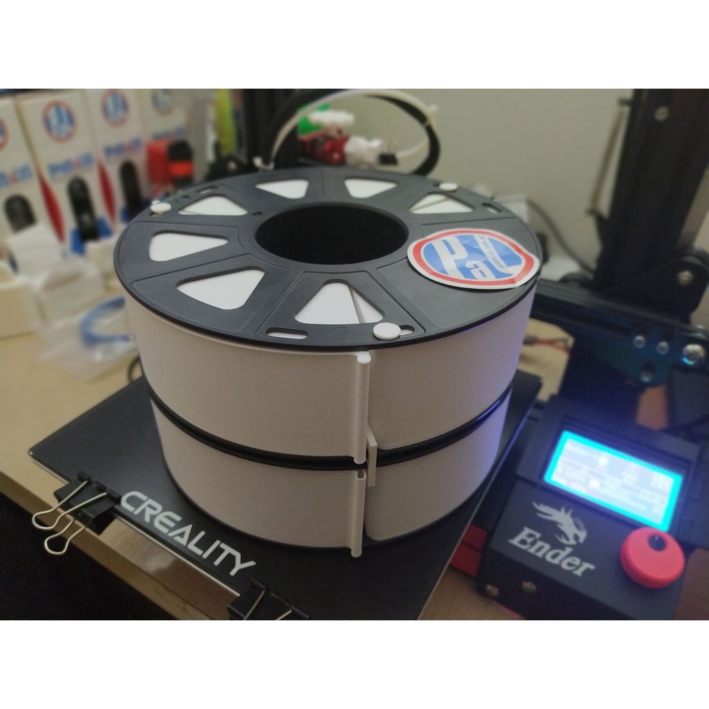 Cajones para rolos/bobinas (suportes de carretel) de filamento Printalot (em modo vaso/espiral)