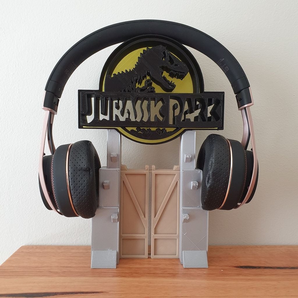Suporte ou ornamento para fone de ouvido Jurassic Park