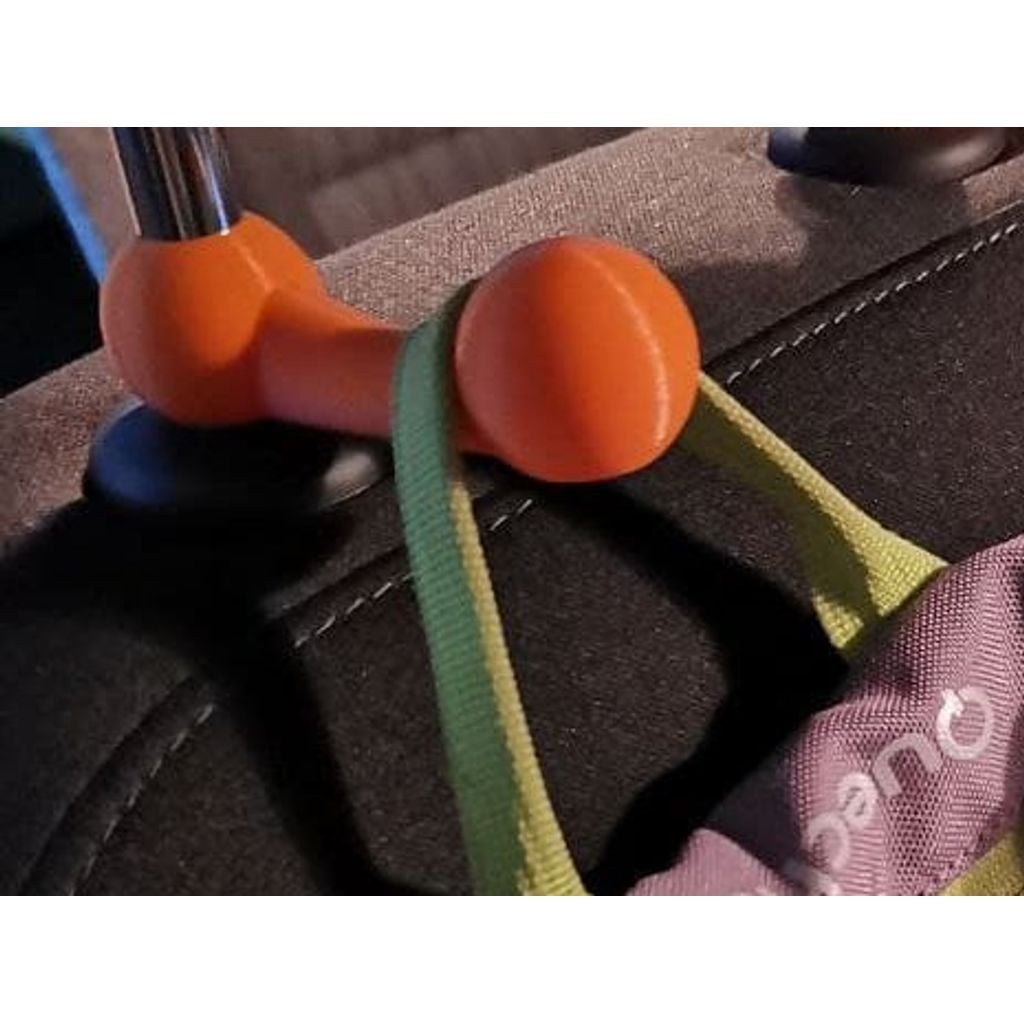 Towball Headrest Hook / Car Bag Hook / Seatback Trash