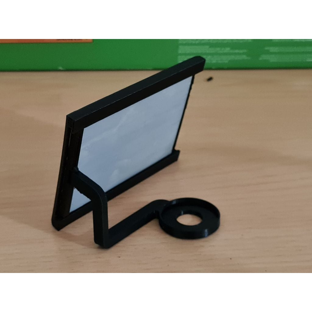 Moldura para Lithophane com castiçal