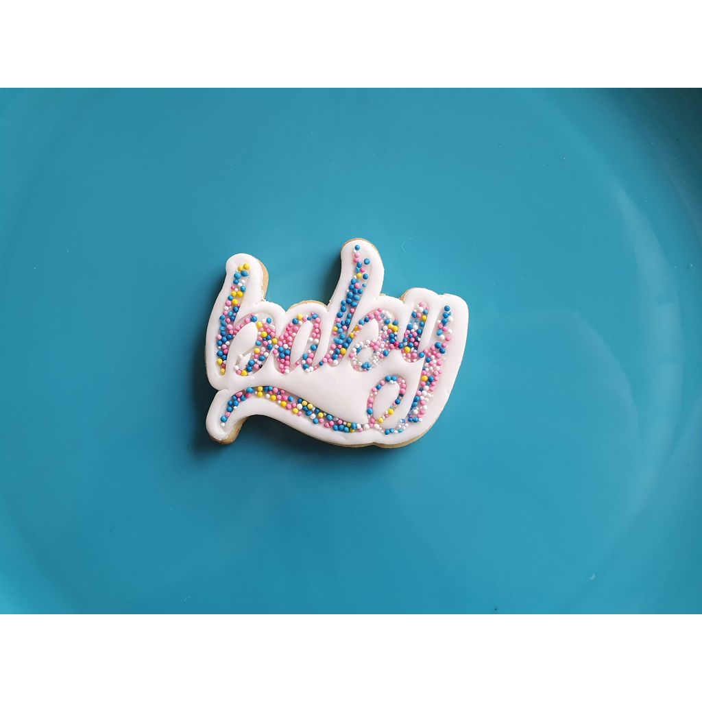 cortador de biscoito e carimbo para bebê