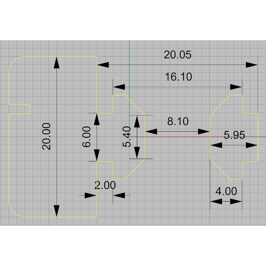 Suporte porta-ferramentas para Ender 3 V2 (peça PLA)