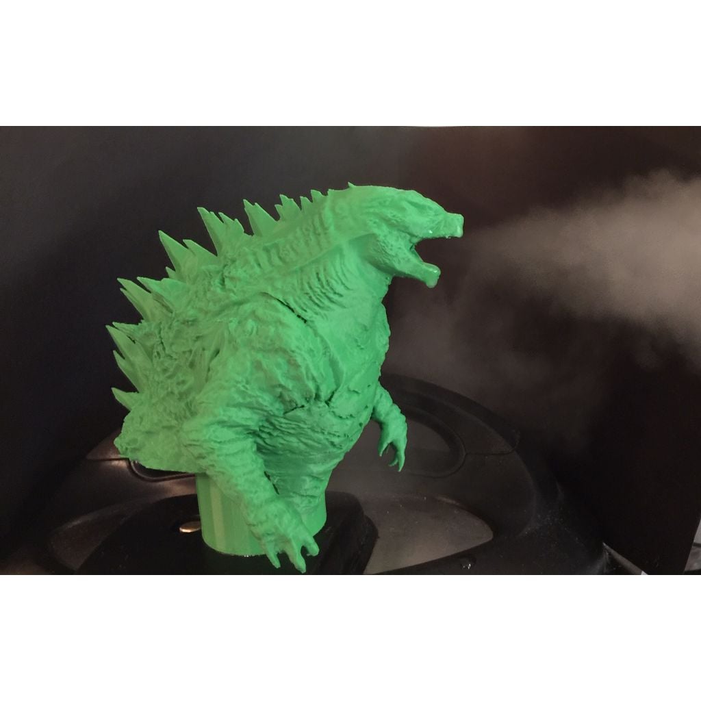 Desviador de vapor Godzilla impresso em PLA
