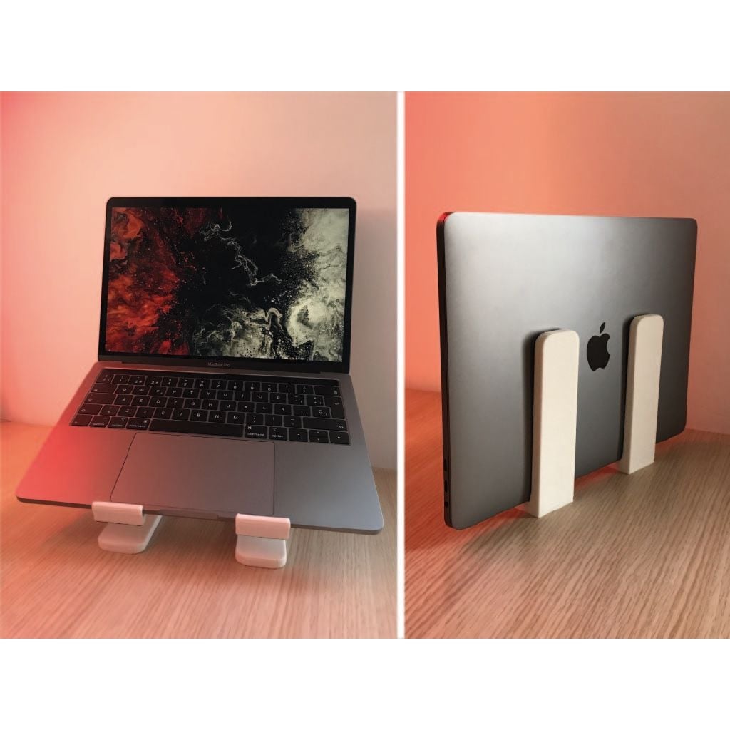 Suporte impresso 3D para notebook 2 posições