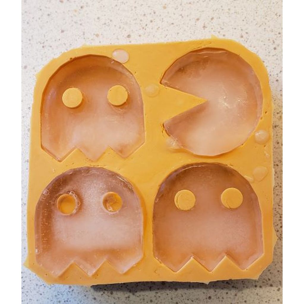 Bandeja de cubos de gelo Pacman