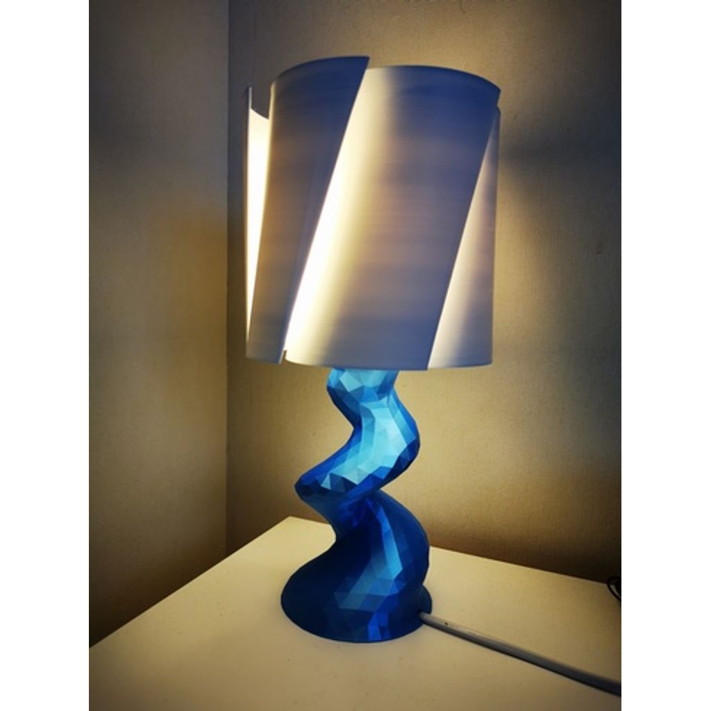Remix lLow-poly Twist Mood Lamp