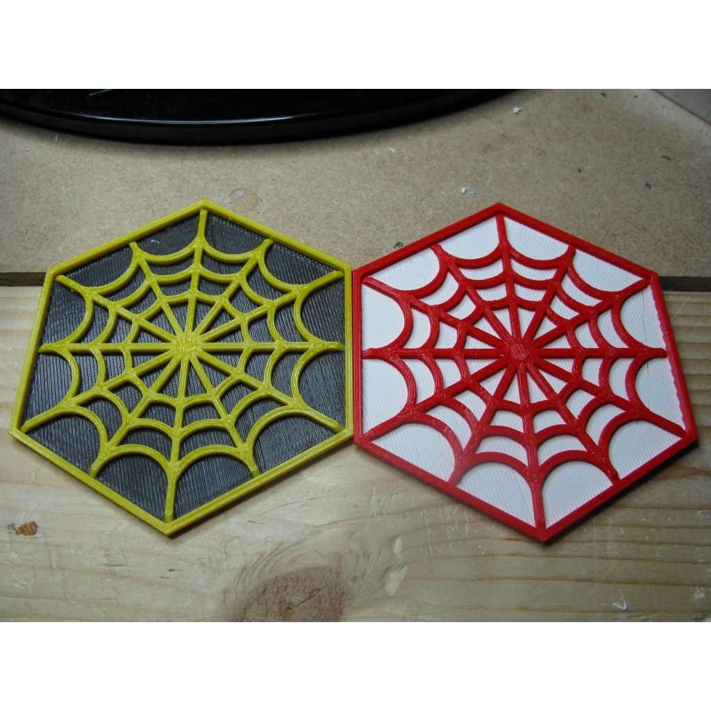 Porta-copos Teia de Aranha