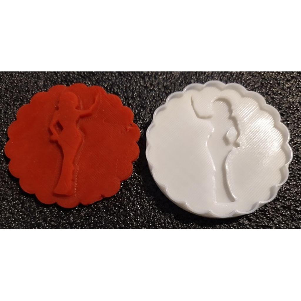 RuPaul Fondant Cutter and Embosser