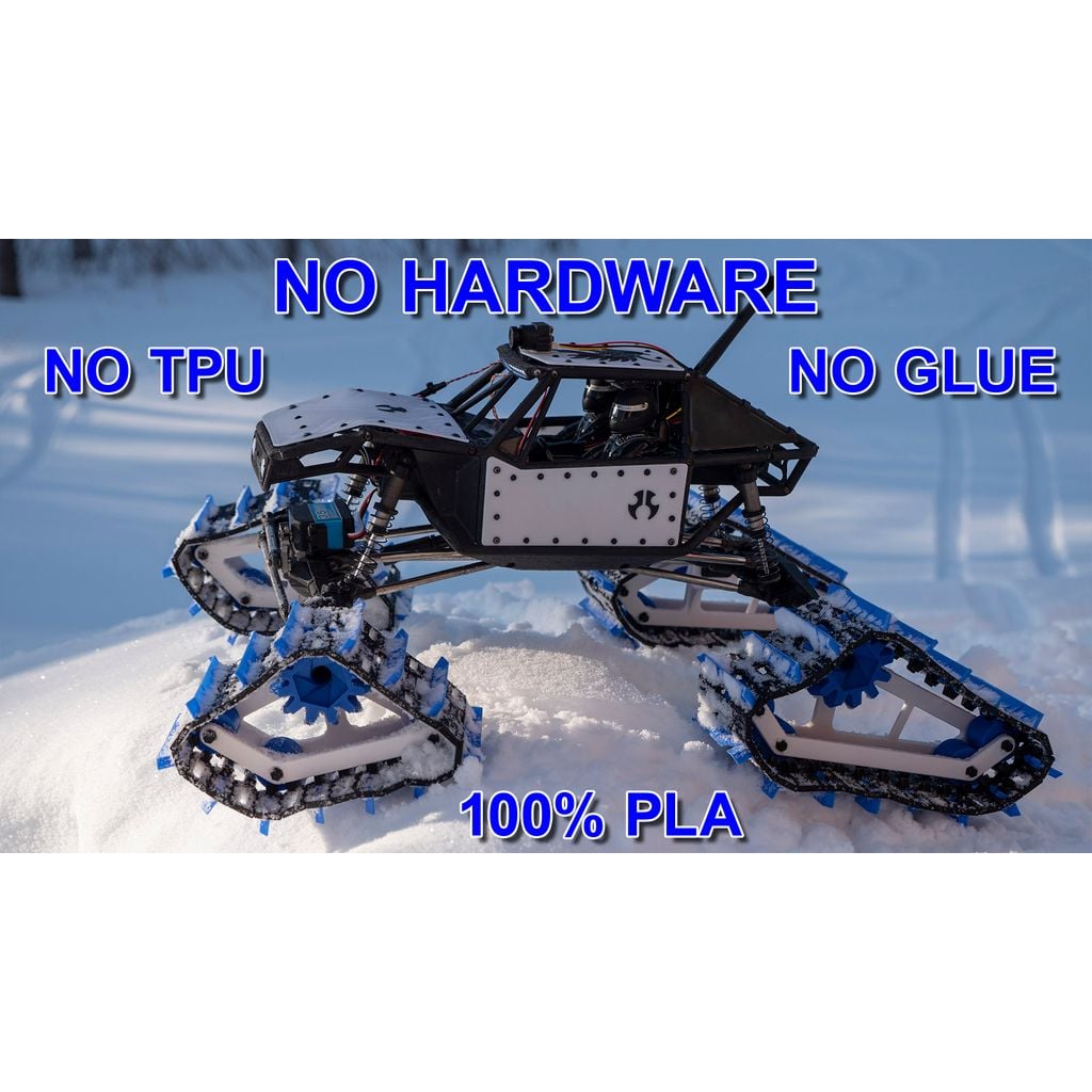 Pistas de neve RC - sem hardware